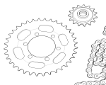 Chains & Sprockets Zundapp 517 | 529 | 530