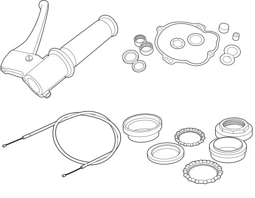 Mechanical parts Vespa Ciao