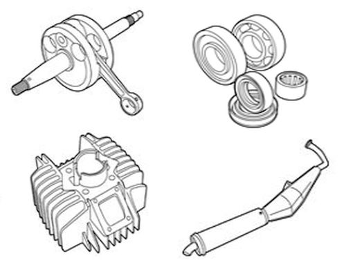 Tomos Engine parts