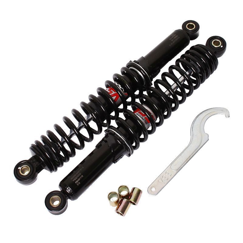 YSS サスペンションショック ブラック C280933 C280934 Shock absorber YSS Puch / Citta / Tomos 350MM - JMPB Parts
