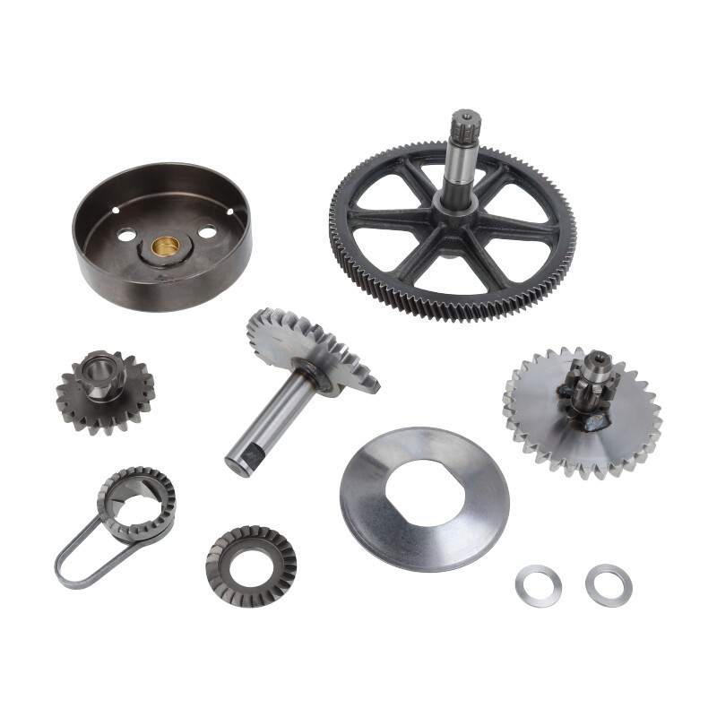 Kickstart Axle / Gear set Puch Maxi E50 - JMPB Parts
