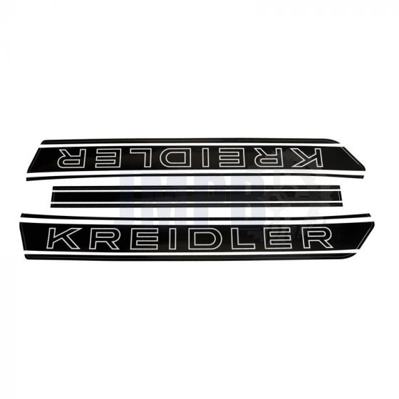Tank stickers Kreidler Black/White
