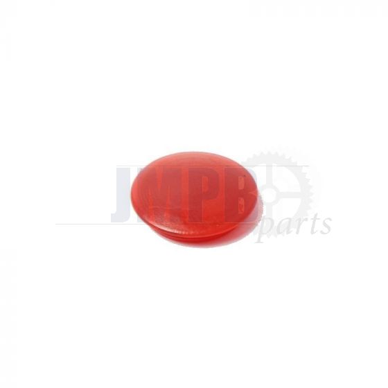 Cap Red in Brake anchor plate Rearside  Puch Maxi
