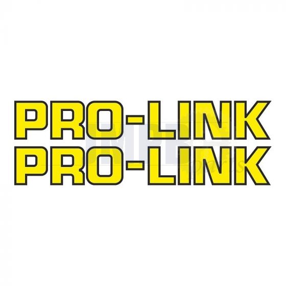 Stickerset Pro-Link Yellow 29CM