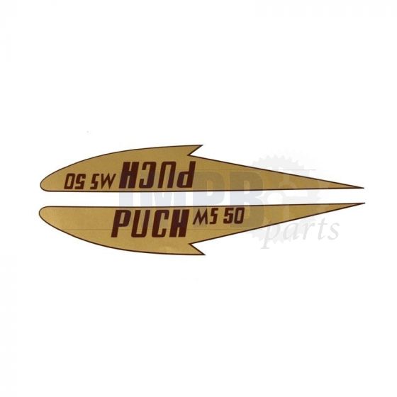 Tank transfer set Puch Gold MS50
