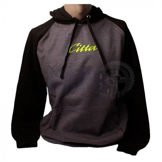 Sweater Citta Hoodie Grey/Black