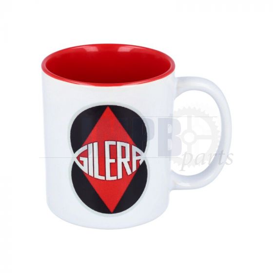 Coffee mug - Gilera Red/White