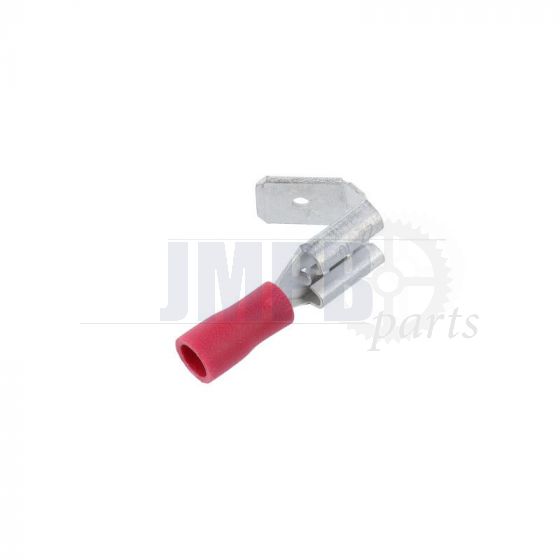 Double Plug Insulated Red 6.3MM A-Quality