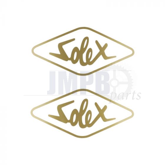 Stickerset Solex Gold 70X33MM