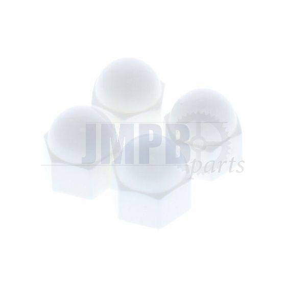 Set Covers White Mounting set Shock absorbers Citta 