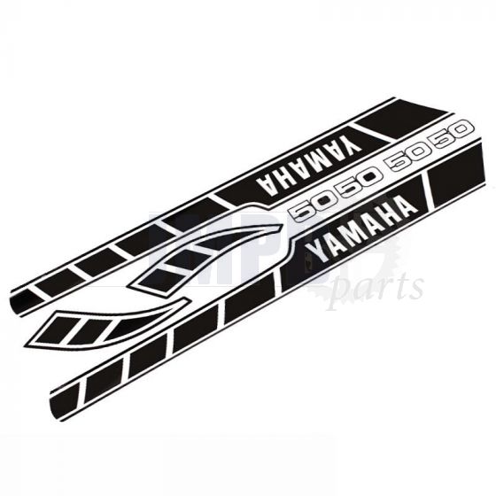 Stickerset Yamaha RD50M Black/White