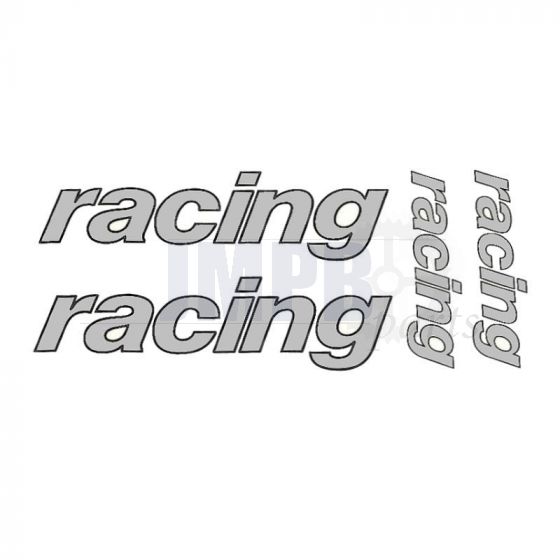 Stickerset Racing 4-pieces