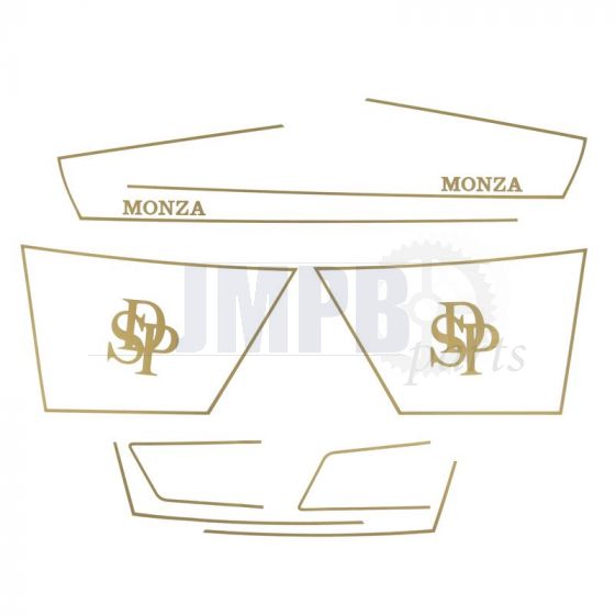 Stickerset Lines Puch Monza SDP Gold