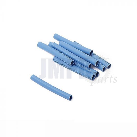 Shrink tubes 3.5 X 40MM 10 Pieces Blue