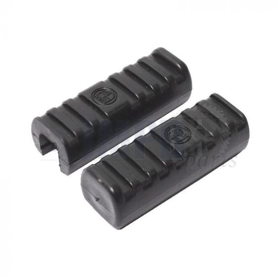 Footrests rubber set Puch Monza With Logo