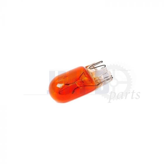 Wedge Bulb T10 12 Volt 3 Watt Orange