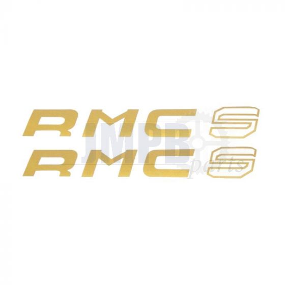 Stickerset Kreidler RMC S Gold 195X30MM