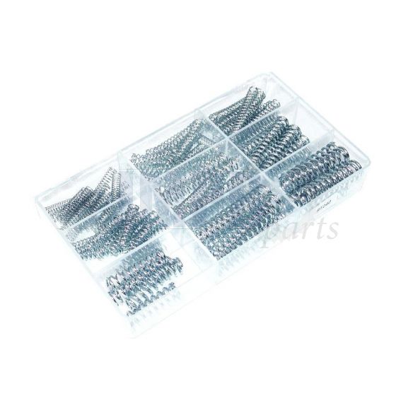 Assortiment set Cylindrical Pressure Springs Din 2095 - 105 Pieces 