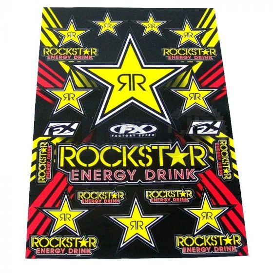 Stickerset FX Rockstar Energy 50X35CM