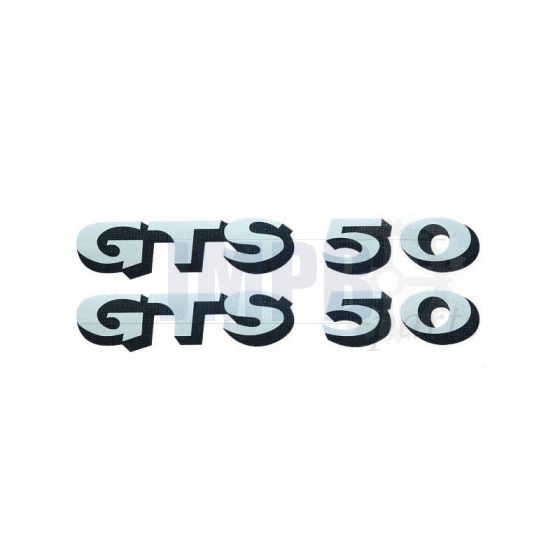 Stickerset Zundapp GTS 50 Black/Grey
