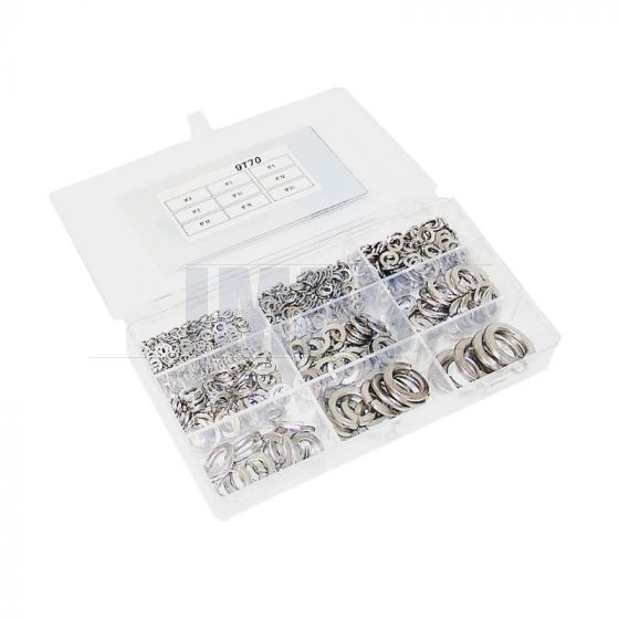 Assortiment set Spring washers SS DIN 127B - 527 Pieces