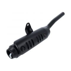 Exhaust Silencer with Heat shield Yamaha DT50/80MX