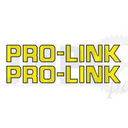 Stickerset Pro-Link Yellow 16.5CM - JMPB Parts