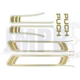 Stickerset Puch Maxi Lines Gold
