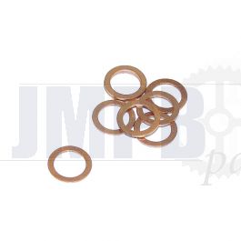 Copper ring 10X14X1,5MM Din 7603A