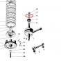 Spring washer Crankshaft / Flywheel nut Kreidler