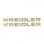 Stickerset Kreidler Gold/Black 180X16MM
