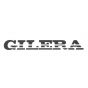 Sticker Gilera Turbo Cut text Anthracite 230X30MM