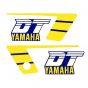 Stickerset Yamaha DT50MX Yellow/Blue