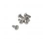 Drive in screw Nickel plated 3,5X8MM