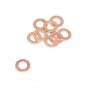 Copper ring 6X10X1,5MM Din 7603A