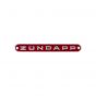 Emblem Zundapp Aluminum Red