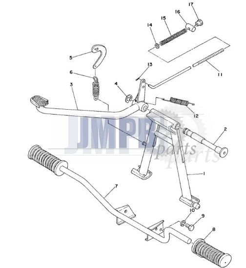 Centre stand Yamaha FS1 DX