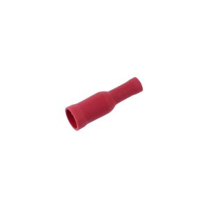 Round Plug Sleeve Insulated Red 4MM A-Quality