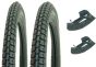 17 Inch Set Deestone Tires D776 2.25X17 + Innertubes