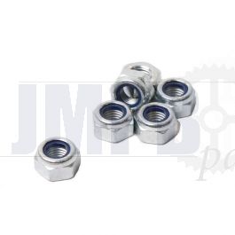 M8 X 1 Locknut Galvanized Din 985