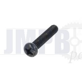 Cross head screw Black Yamaha M6X25