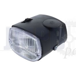 Headlight Complete Black Vespa Ciao/Citta