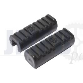 Footrests rubber set Puch Monza With Logo