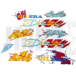 Stickerset Gilera Citta Dizzy