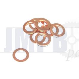 Copper ring 8X14X1,5MM Din 7603A