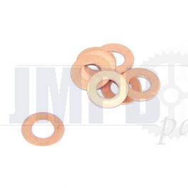 Copper ring 10X20X1,5MM Din 7603A