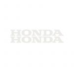 Stickerset Honda Word White 12CM