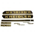 Stickerset Kreidler Cross Carbon-look