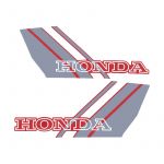 Stickerset Tank Honda Camino Special Grey/White/Red