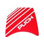 Sticker Headlight spoiler Puch Maxi Red